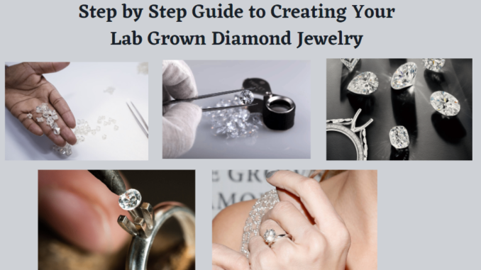 Step by Step Guide to Creating Your Lab Grown Diamond Jewelry